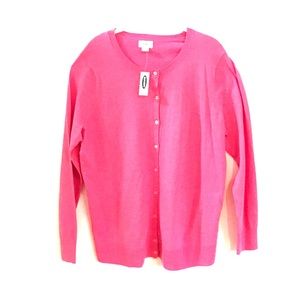 Old Navy pink cardigan